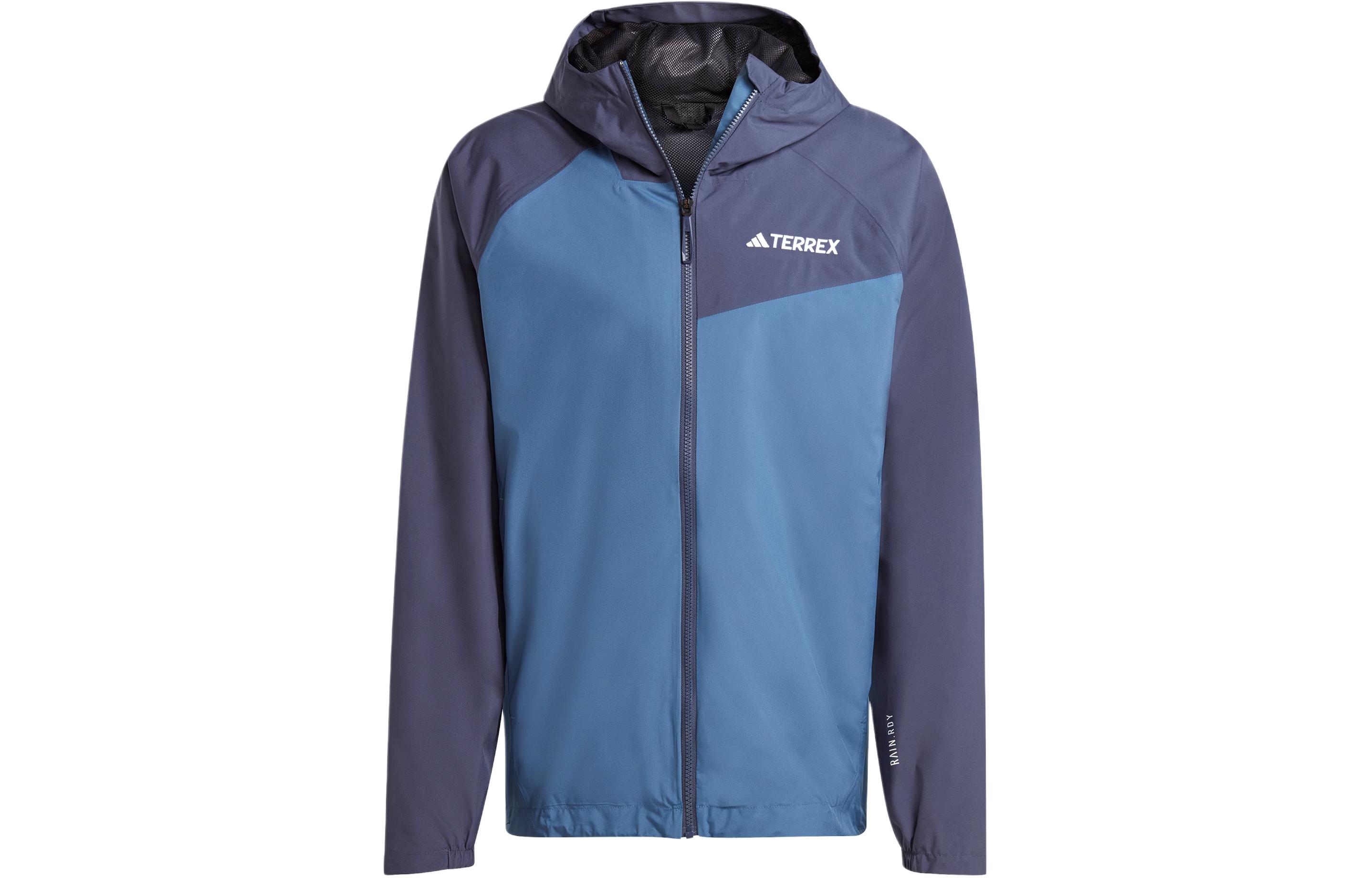 Мужская ветровка Adidas ULT Business/Casual, водонепроницаемая, ветрозащитная и дождезащитная, цвет Wonder Asphalt Gray, IP1431 M