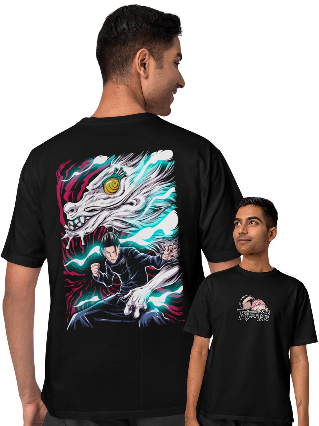 

Jujutsu Kaisen Geto Suguru Anime Men Women Summer T-Shirt Harajuku Vintage Short Sleeve Loose Large Casual Comfortable Y2k Top 4XL