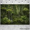 Secret Garden Banner with Ivy and Pond Photo Booth Background Cloth