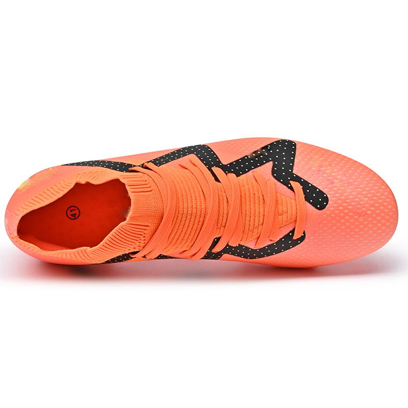 Męskie Buty Piłkarskie Wysokie Łamane Paznokcie TF Antypoślizgowe Długie Paznokcie AG Profesjonalny Trener Piłka Nożna Buty Piłkarskie dla Mężczyzn