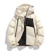 Men Women Hooded Cotton Jacket Men's Autumn Winter Thick Warm Cotton Coat Couple's Outerwear Puffer Parkas