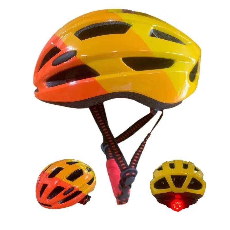 Multi-Color Patchwork Children's Summer Safety Helmet Breathable UV Protection Outdoor Cycling & Skating Protective Gear