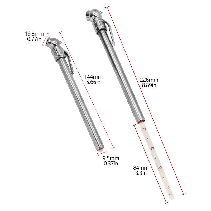 Tire Pressure Gauge Pen – Portable, Mechanical, No Battery Needed