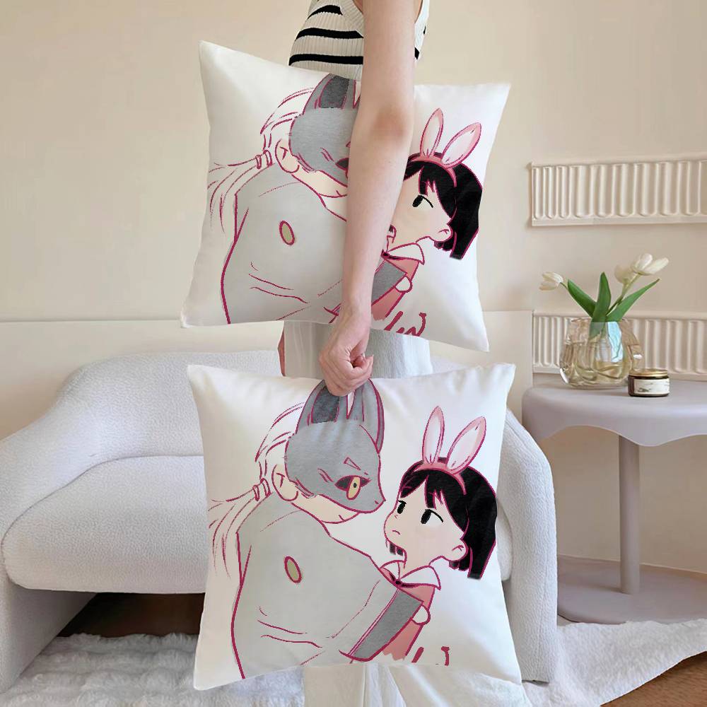 Game Si-ilent Hill F Pillow Case Sofa and Living Room Decorative Cushion Covers Dust-proof and Mite-proof Invisible Zipper