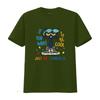 If You Want To Be Cool Just T shirt Pete The Cat Size S XL vintage Washed Breathable Casual Stylish fashion designer clothes