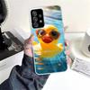 Rubber Ducks Swimming Pool For Samsung Galaxy A52S A42 A32 A22 A12 A02S A51 A50S Phone Case A41 A31 A21S A30S A20S A20E A70 A71