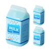 Pretend Play Mini Milk Box Creative Ornament Photo Props Mini Milk Box Kitchen Scene Accessories