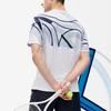 Fila Athletics Logo Letter Splicing Tennis Sports Casual Knitted Breathable Sweat-Absorbing Round Neck Short Sleeve T-Shirt Men Tops A11M223109FZA