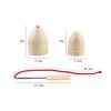 (H0826)1 Set Wooden Gyro Spinning Top Gyroscope Peg-Top Chinese Classic Kids Toys