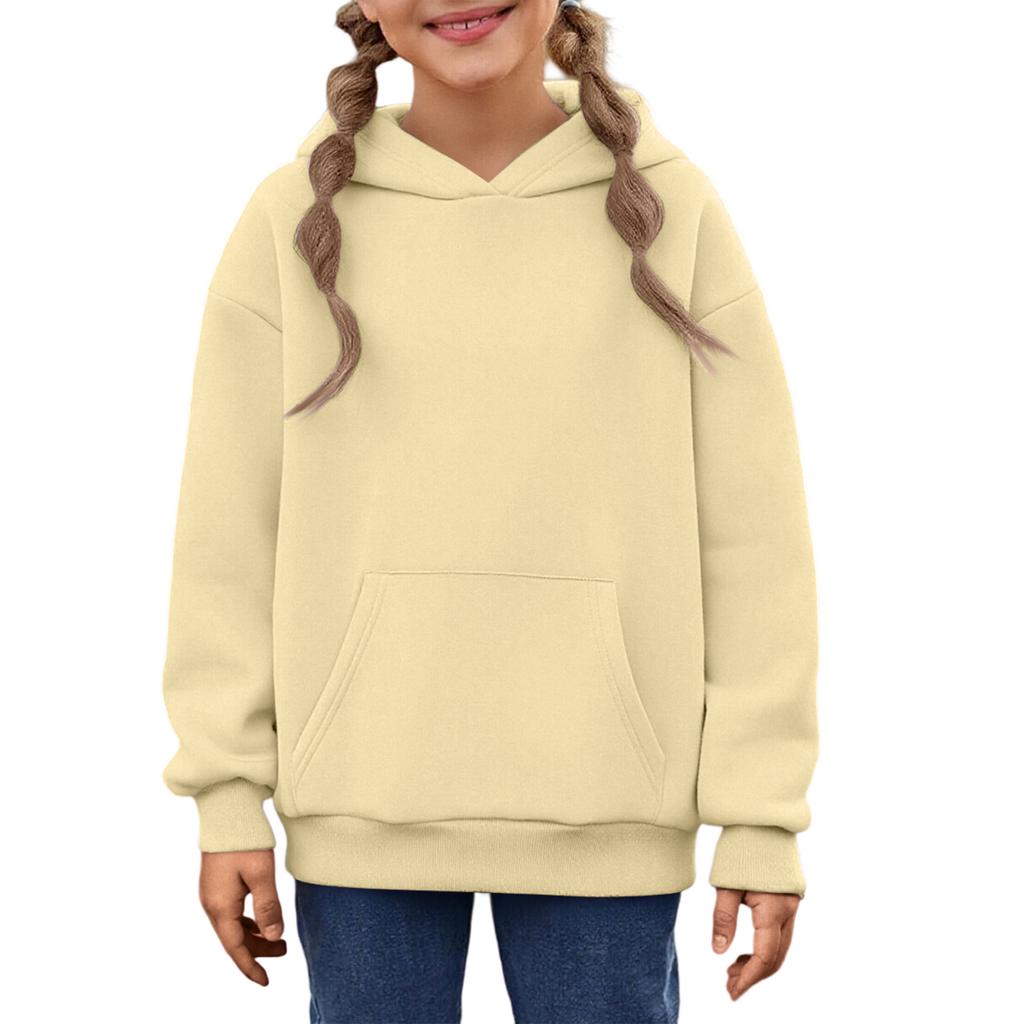 Children's Long-sleeved Loose Pullover Fashionable Hooded Sweatshirt
