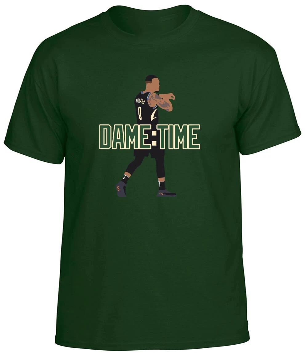 Damian Lillard Dame Time jersey Short Sleeve T-Shirt XXXL