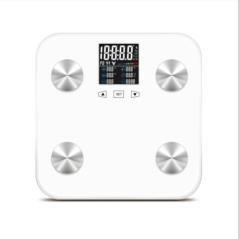 Fureikon Smart Color Screen Body Fat Scale with Eight Electrodes