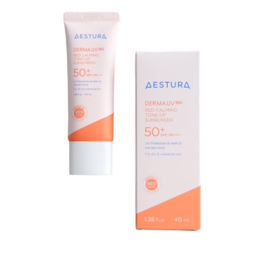 AESTURA Derma UV 365 Red Calming Tone-Up Sun Cream SPF50+ PA++++ 40ml