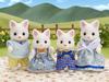 Sylvanian Families Panenka Kočka ST Mark Certifikace Věk Hračka Domeček pro panenky Sylvanian Families EPOCH [Hedvábná rodina] FS-12 3+
