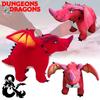 Red Dragon Plush Toy From Dungeons Dragons Perfect Gift For Fans!