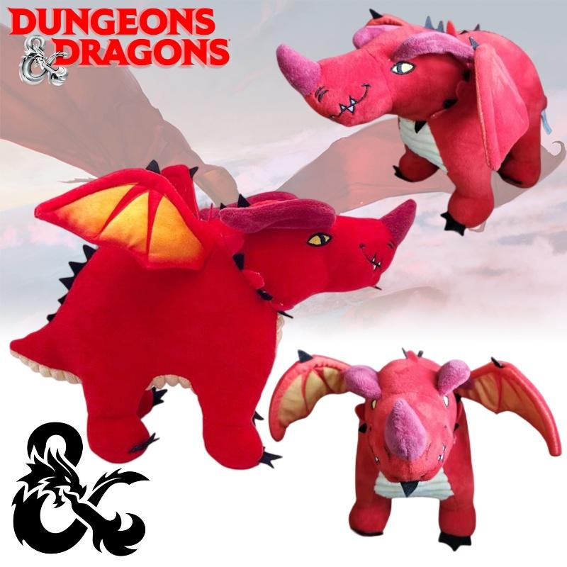 Red Dragon Plush Toy From Dungeons Dragons Perfect Gift For Fans!