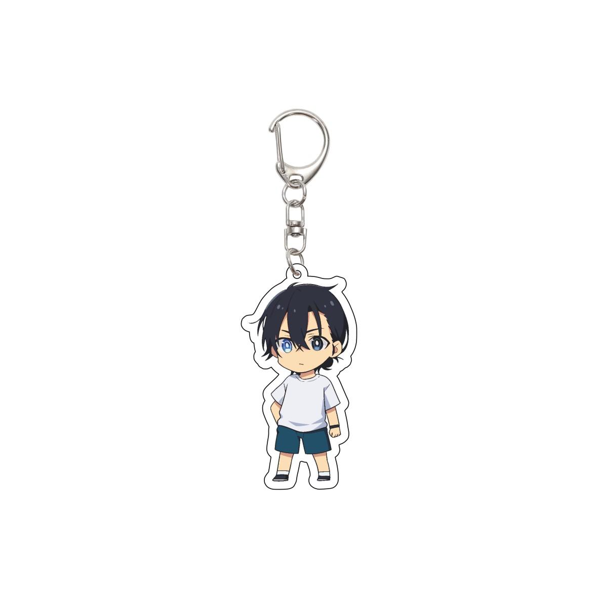 

Gifts/55MM Anime Summer Time Rendering Keychain Ajiro Shinpei/Kofune Ushio/Kofune Mio Key Chain Christmas Gifts 55mm