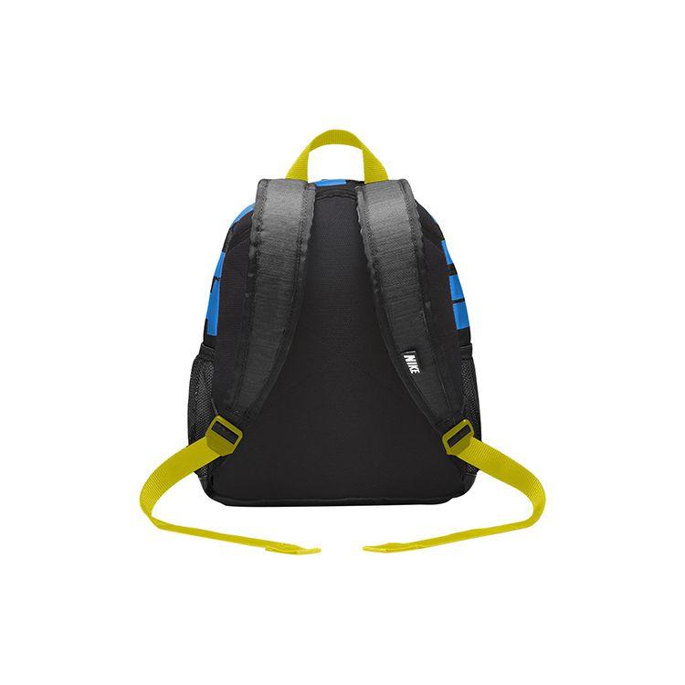 Nike Logo Zipper Closure Polyester Backpack Unisex Backpacks Black Multicolor BA5559-014