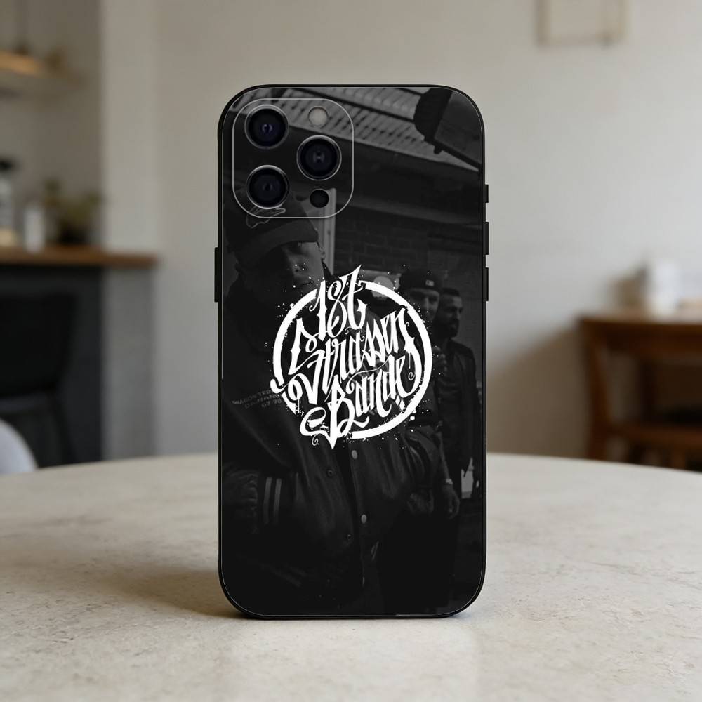 S-Strassenbande 187 M-Music Phone Case Silicone Black Soft For IPhone 17,16,15,14,13,12,11,SE,Plus Pro Max