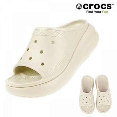 Crocs Public Sandals Crush Slide 208731 2y2 Bone