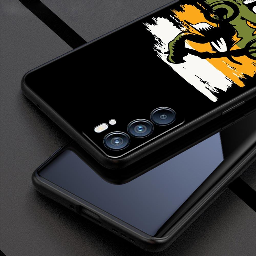 Moto Cross Motorcycle Phone Case For OPPO Find X5 A54 A53 A52 A9 2020 A15 A95 A76 A74 A12 Reno7 SE Reno6 Pro Plus 5G Cover