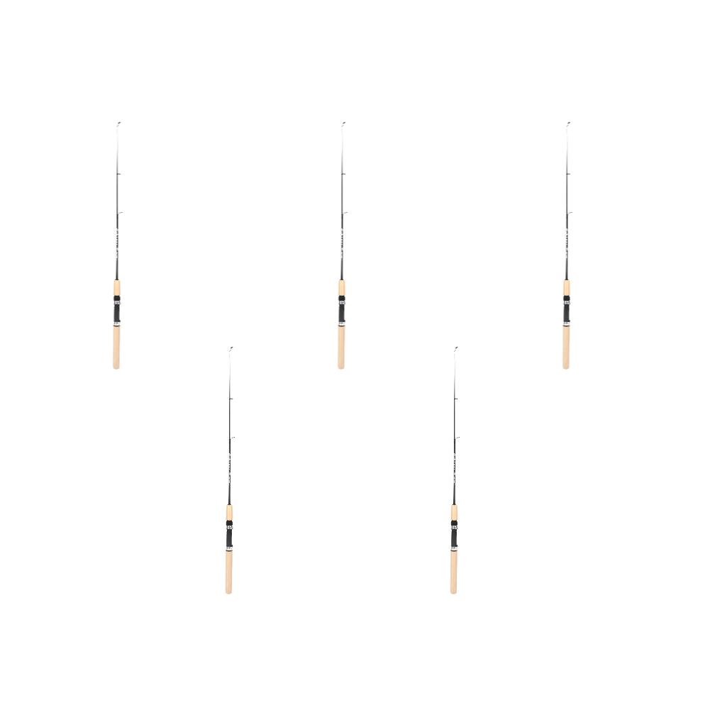 60 80 100CM Mini Telescopic Ice Fishing Rod Portable Carbon Fiber River Shrimp Carp Fishing Pole Winter Fishing Rod Tackle Pesca