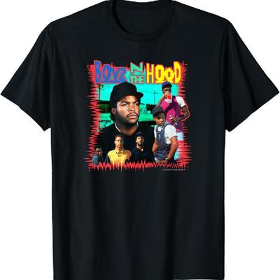 Boyz n the Hood Vintage Affischstil T-shirt_1