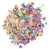 Konfetti Blütenform Glitzer Pailletten Farbe Party Hochzeit Streusel Teil Dekoration Zubehör