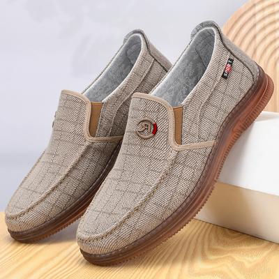 205 Spring and Autumn New Casual Cloth Shoes Non-slip, Wear-resistant and Breathable Men's Single Shoes