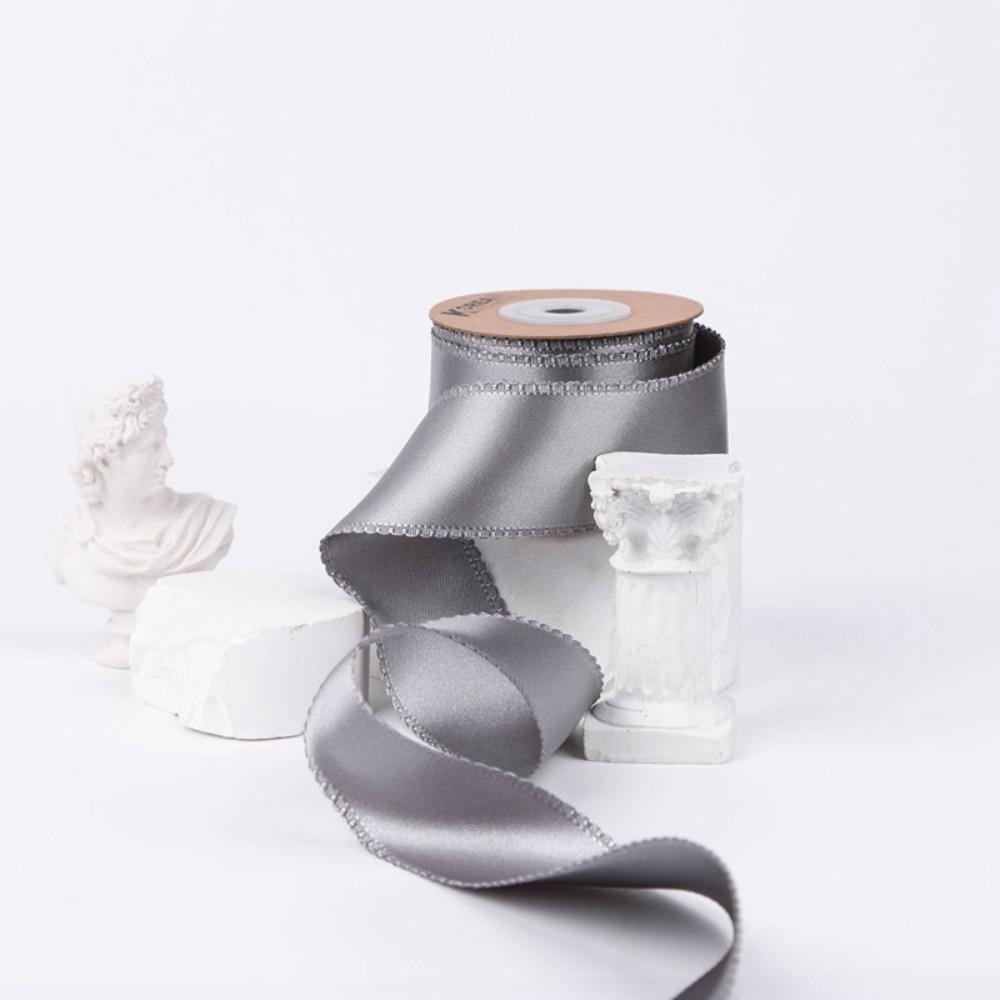 10 Yards 40MM Polyester Satin Ribbon DIY Crafts Double-sided Gift Wrapping Tape Make Bowknots Handmade Carfts Lace Ribbon Cloth