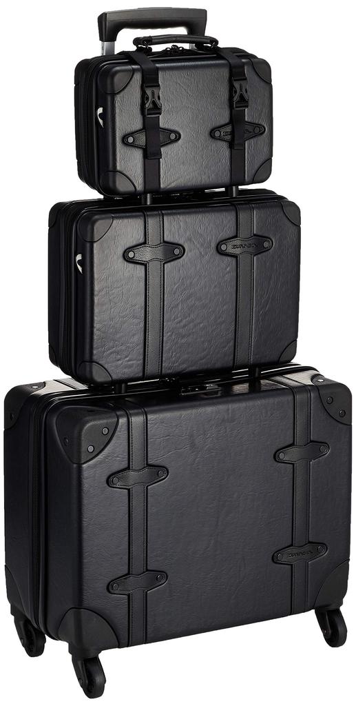 Hard Zipper S Warranty 32 [Sifre] Suitcase, Small, Size, Carry-on, Included, 26L, Cm, 2.9kg, Black/black