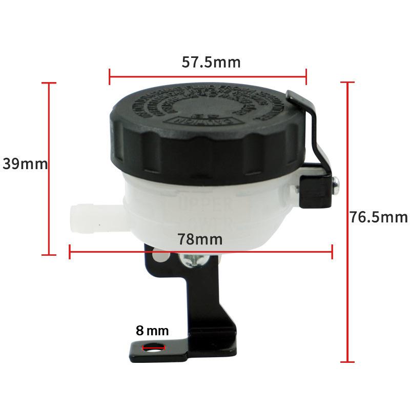 Universal Motorcycle Accessories Front Brake Fluid Bottle Master Clutch Levers Adelin Cup Reservoir New Brembo Oil Cylinder Rpm