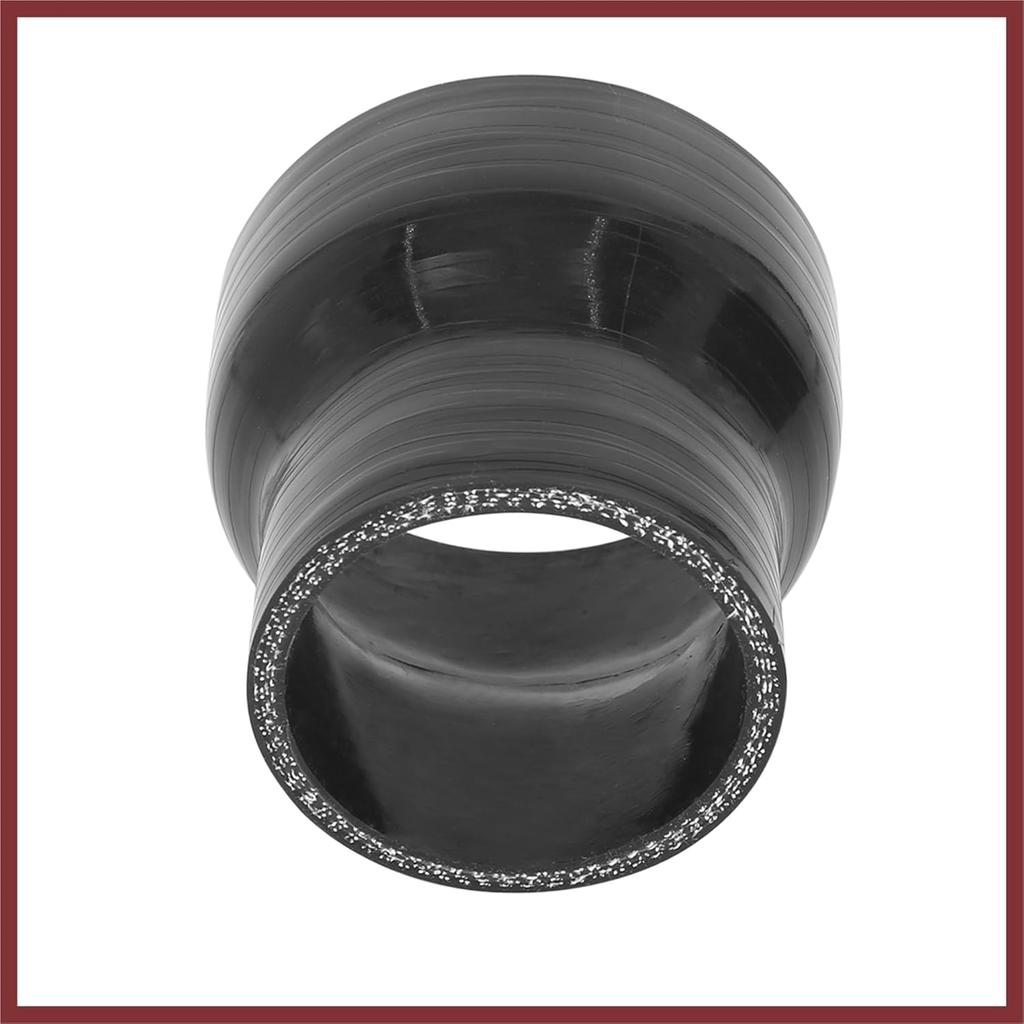 2,25" bis 3" Innendurchmesser Auto Universell Schwarz Silikon Reduzierstück Schlauchkupplung Ladeluftkühlerrohr Ersatzteile