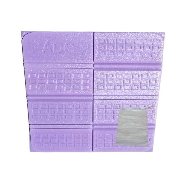 XPE Czterokrotnie Składana Przenośna Poduszka Siedziska Outdoorowego: Wodoodporna mata piknikowa typu plaster miodu z izolacją piankową