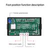 VHHD 5135A 3,5-stellige LED-Digital-Voltmeter-Amperemeter DC5V Stromversorgung Voltmeter DC200mV/2V/20V/200V/500V/1000V Mini-Spannungsprüfer