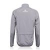Morethan Long Sleeve Cycling Jacket Windbreaker Men's (L/Gray) Autumn/Winter (Lightweight/UV Protection/Back Pocket/Storable) WVP-005