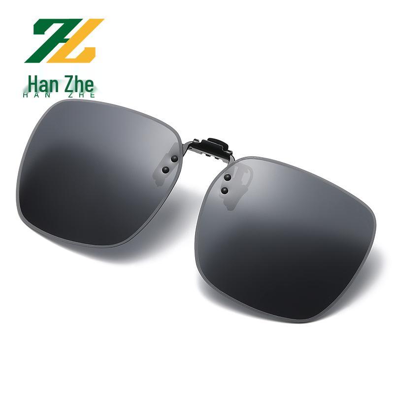 

Polarized Flip-Up Metal Clip-On Sunglasses for Men and Women – Night Driving Glasses