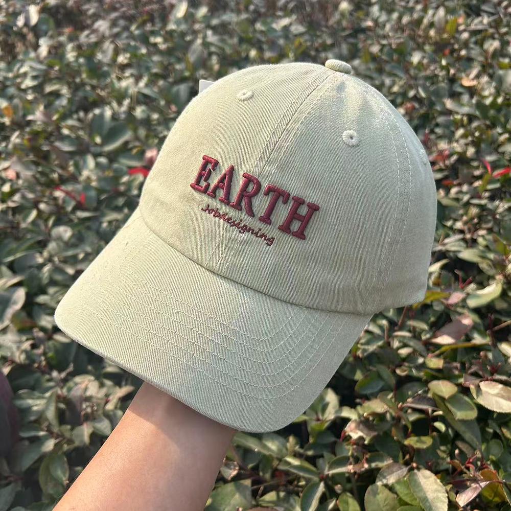 

3D вышивка буквы Джинсовая кепка с washed хлопком Хип-хоп кепка Повседневная спортивная кепка для улицы Кепки для гольфа Модная кепка-snapback Gorras 54-62cm&Adult бежевый