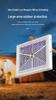 Portable Mosquito Killer Lamp: Indoor/Outdoor Fly Repellent with Electric Shock & Photocatalyst, Wall-Mount or Desktop Use