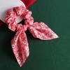 Festive Christmas Ribbon Hair Scrunchies - Cute Holiday Hair Ties