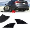Car Rear Bumper Reflector Tail Brake Light ABS Cover Housings For Lexus IS250 IS300 IS350 IS200t IS-F 2014-2020 No Bulb/Socket