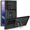 Suitable for Samsung S25 Ultra Push Window Anti Fall Mobile Phone Case Samsung A54 Ring Car Protection Case