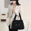 Large Capacity Shoulder Bag Multi-pocket Underarm Packs Fashion Casual Tote Bag  Lady/Girls