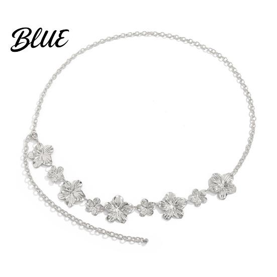 Beach Body Chain Accessory Waist for Women Adjustable Metal Belt