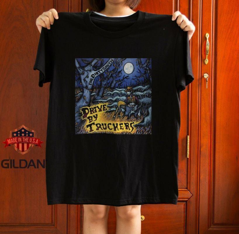 Новая футболка унисекс Drive By Truckers The Dirty South Размеры S-5XL S