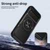 KEYSION Magnetic Phone Case for HONOR 600 600 Pro 5G Slide Camera Protection Upright Kickstand 360° Ring Shockproof Back Cover