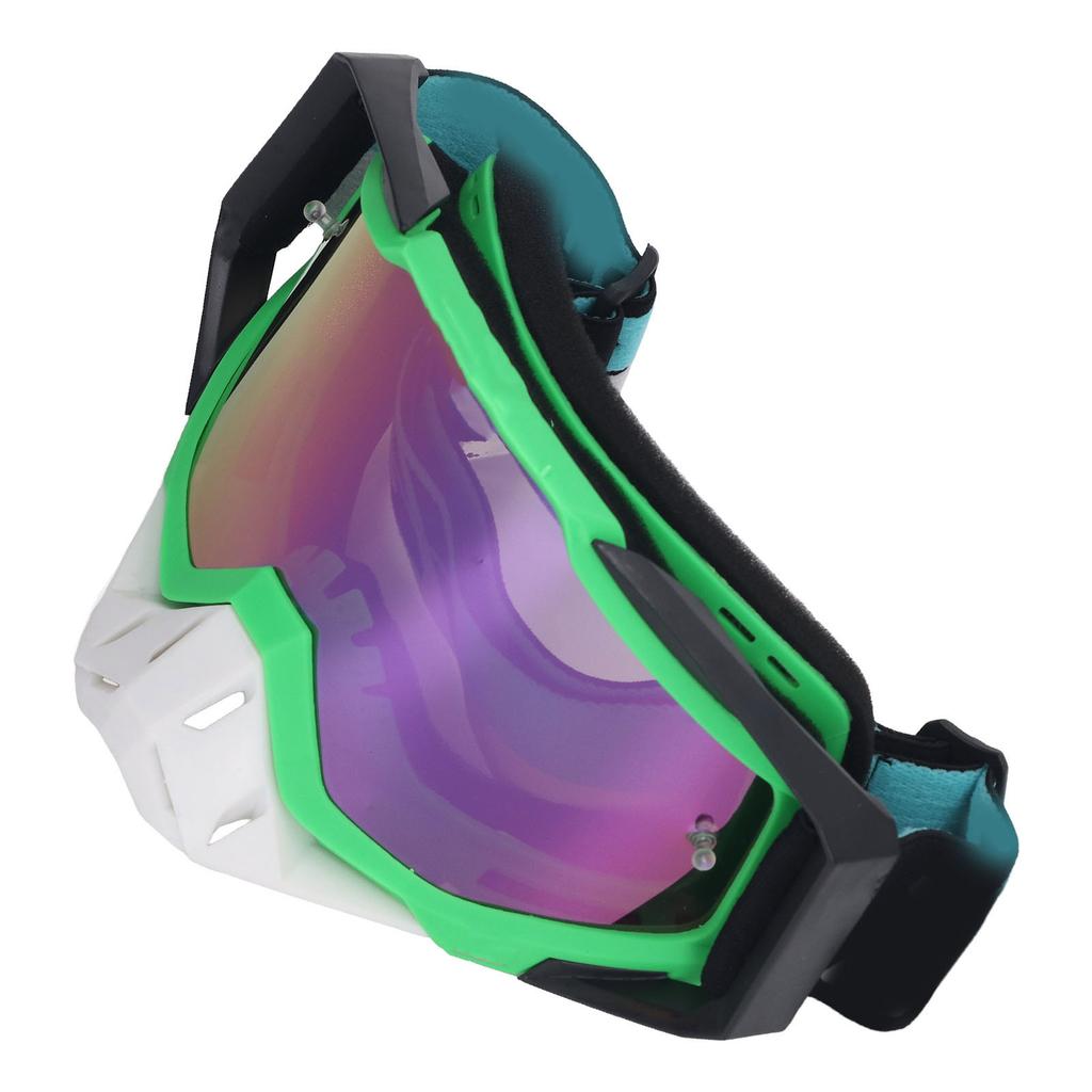 Ochelari de motocicletă Rezistenți la vânt Protecție UV Previn aburirea Rezistenți la impact Ochelari pentru cască de curse