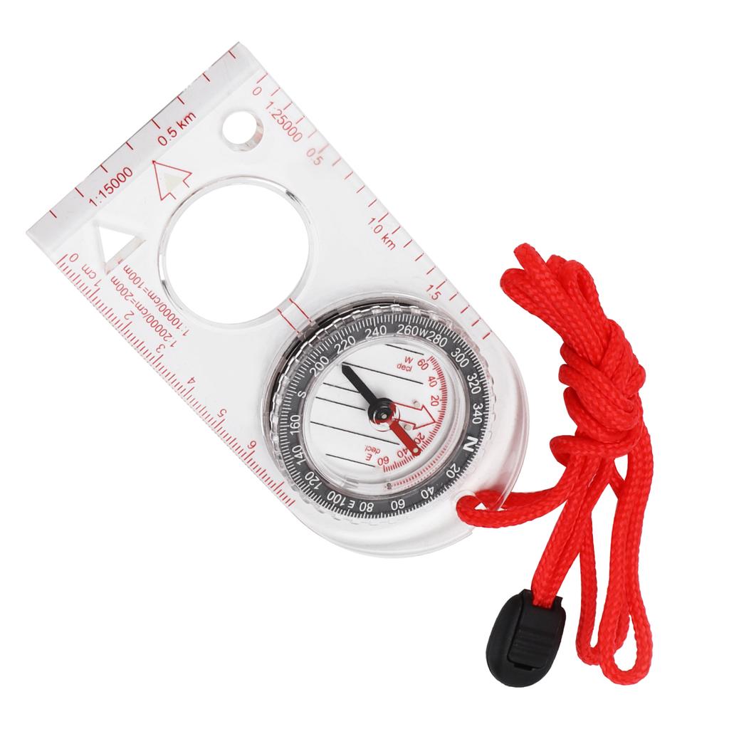 Orienteering Compass Portable Lightweight Durable Waterproof Hiking Compass for Various Outdoor Activities