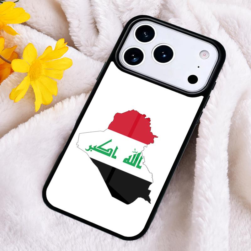 

Iraq Map coque Phone Case For iPhone 17 16 Pro Max 15 14 Pro 11 12 13 XR XS 6 7 8 Plus Shockproof Silicone Cover iPhone 16 Pro