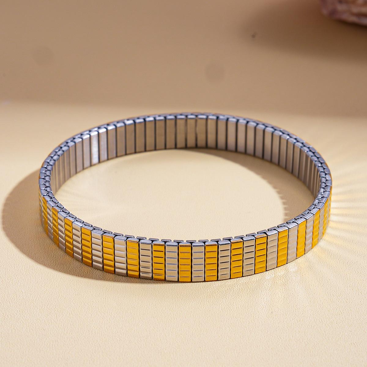 

Стильный европейско-американский браслет из нержавеющей стали со звеньями в виде звезд и сердец